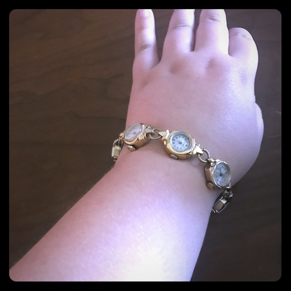 Vintage Jewelry - Vintage Clock Bracelet Final Price- Huge Sale!